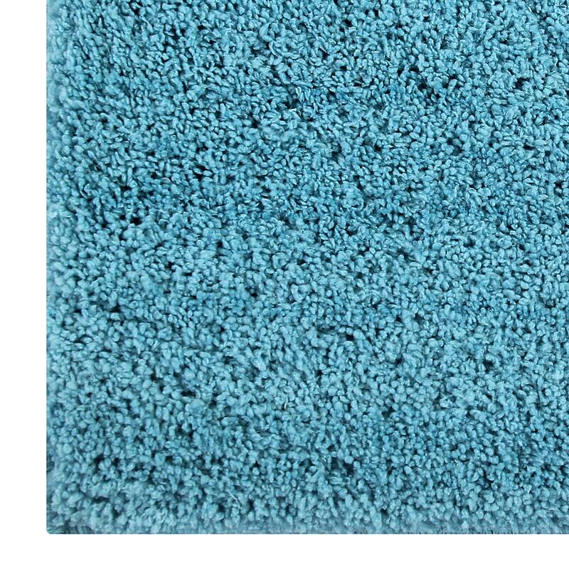 Better Trends Bath Rug 100% Micro Polyester Tufted Anti-Skid Latex Backing Bathroom Rugs for Shower, Sink Bath Mats Micro Plush