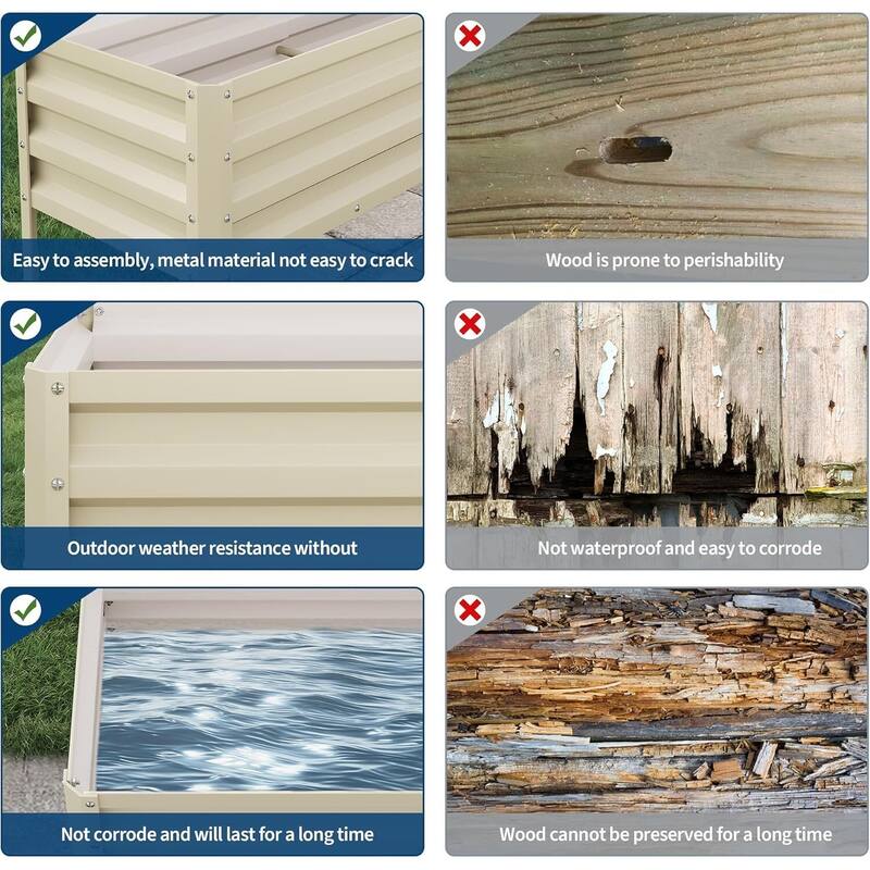 Elevated Raised Garden Bed, with Legs