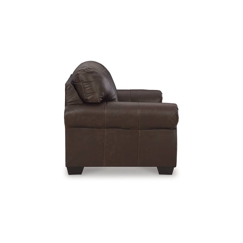 Signature Design by Ashley Colleton Dark Brown Loveseat - 67" W x 40" D x 39" H