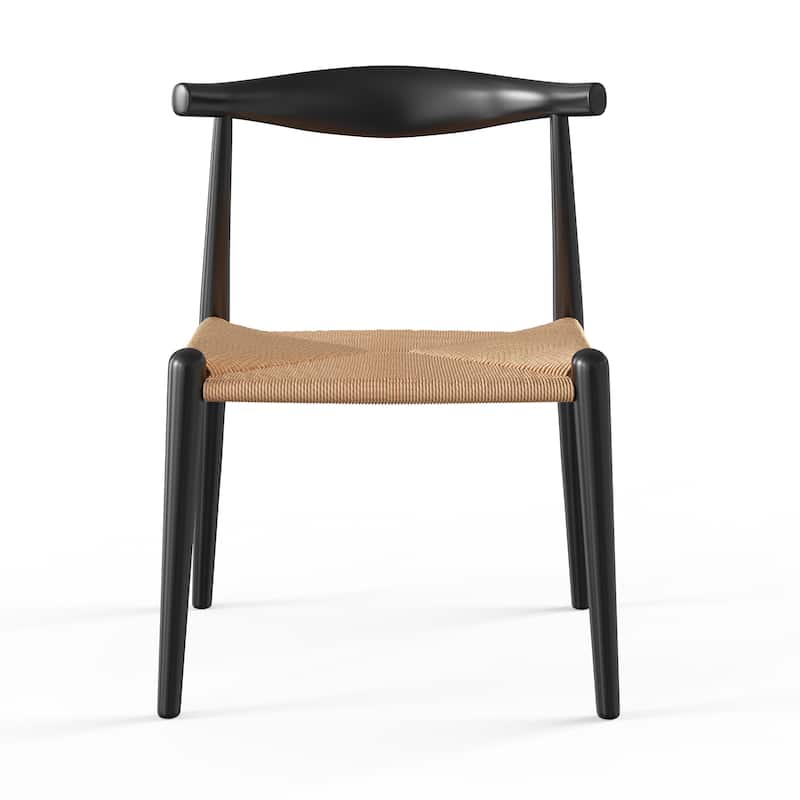 Troy Papercord Dining Chair Black Frame