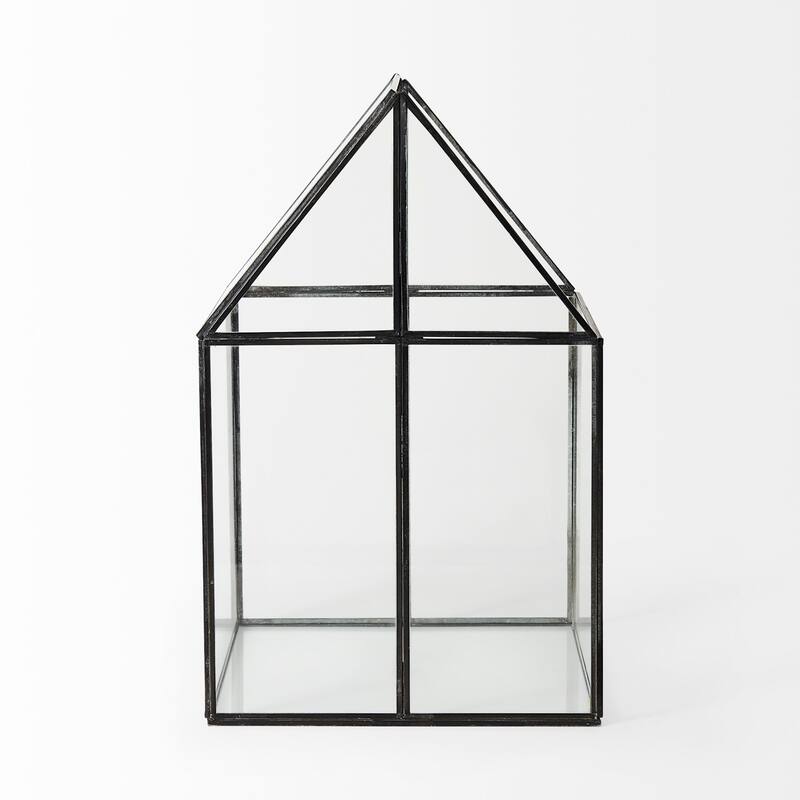 Sikes (Small) 6L x 6W x 10H Glass Terrarium