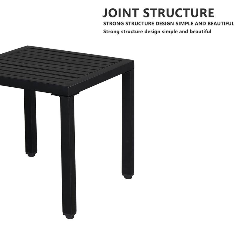 Fashionable and Simple Wrought Iron Side Table, End Table - Bed Bath ...