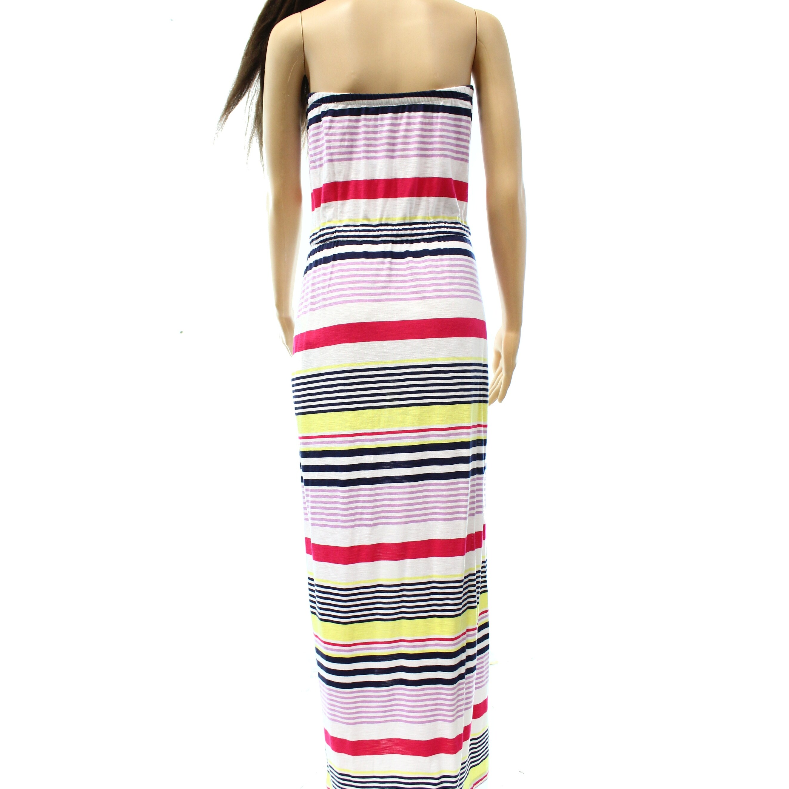 Shop Tommy Hilfiger New White Women S Small S Striped Strapless