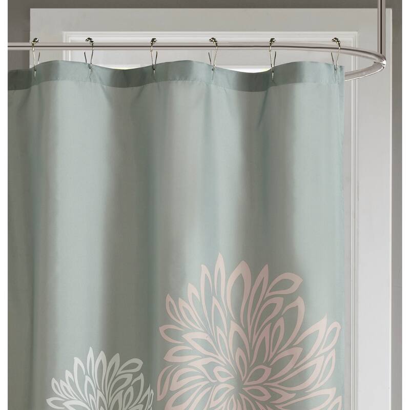Madison Park Essentials Caldwell Printed Floral Shower Curtain