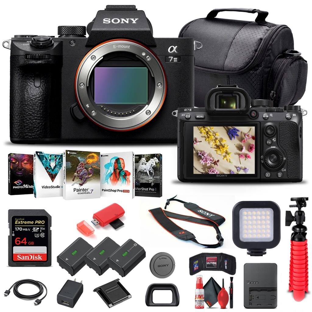 Sony Alpha a7 III Mirrorless Camera Body Only ILCE7M3/B - Advanced