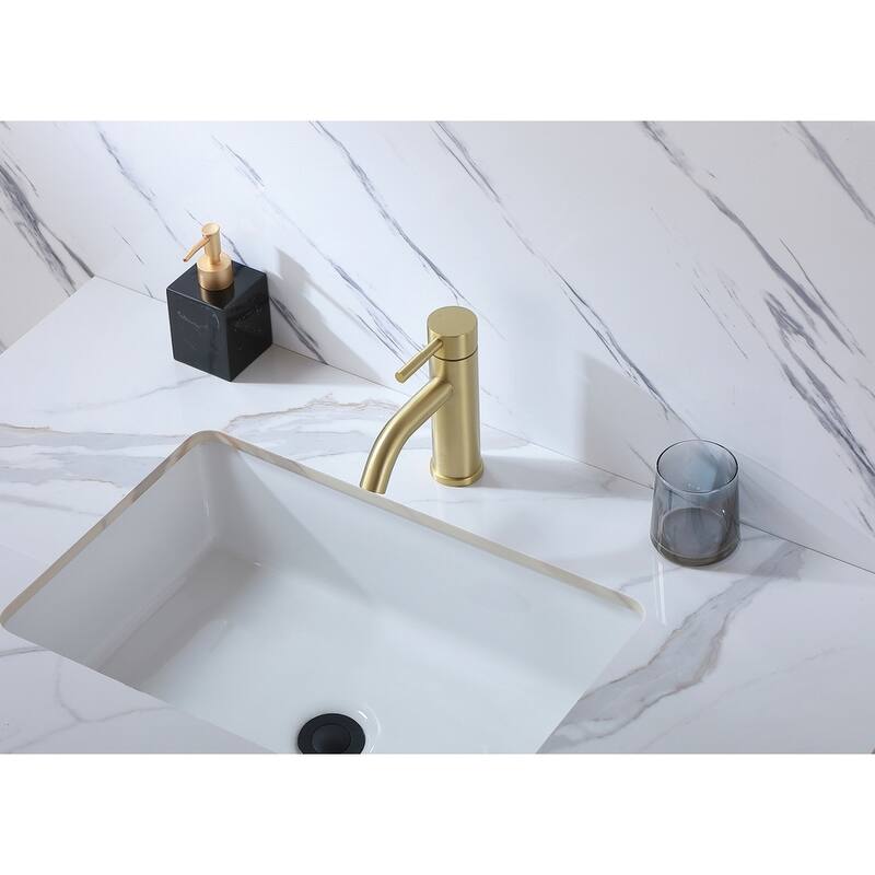 Indigo Home Single Hole Single Handle Bathroom Faucet