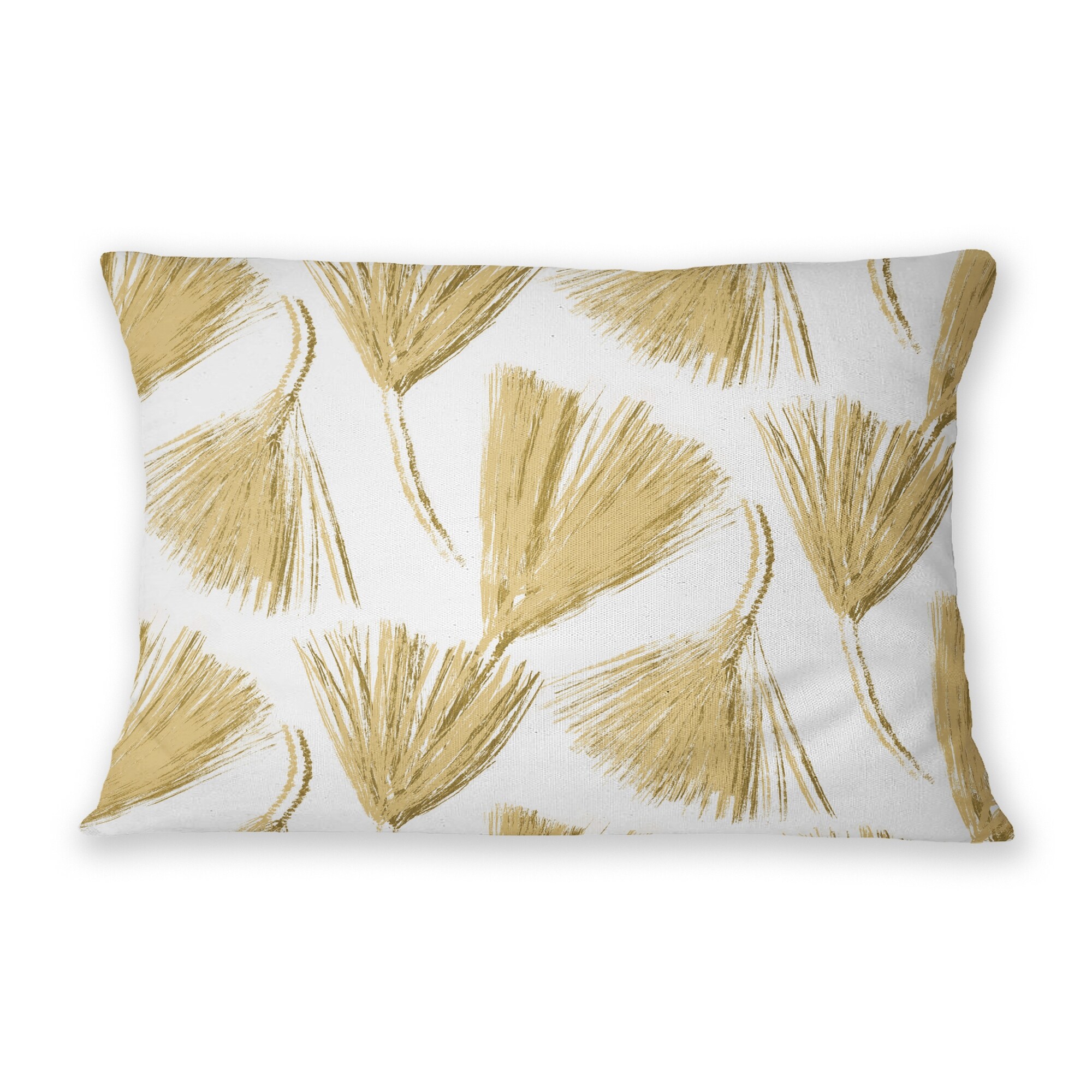 Gold lumbar throw pillow online