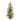 3' Christmas Tree with 50 Clear LED Lights Set in a Burlap Base - 36