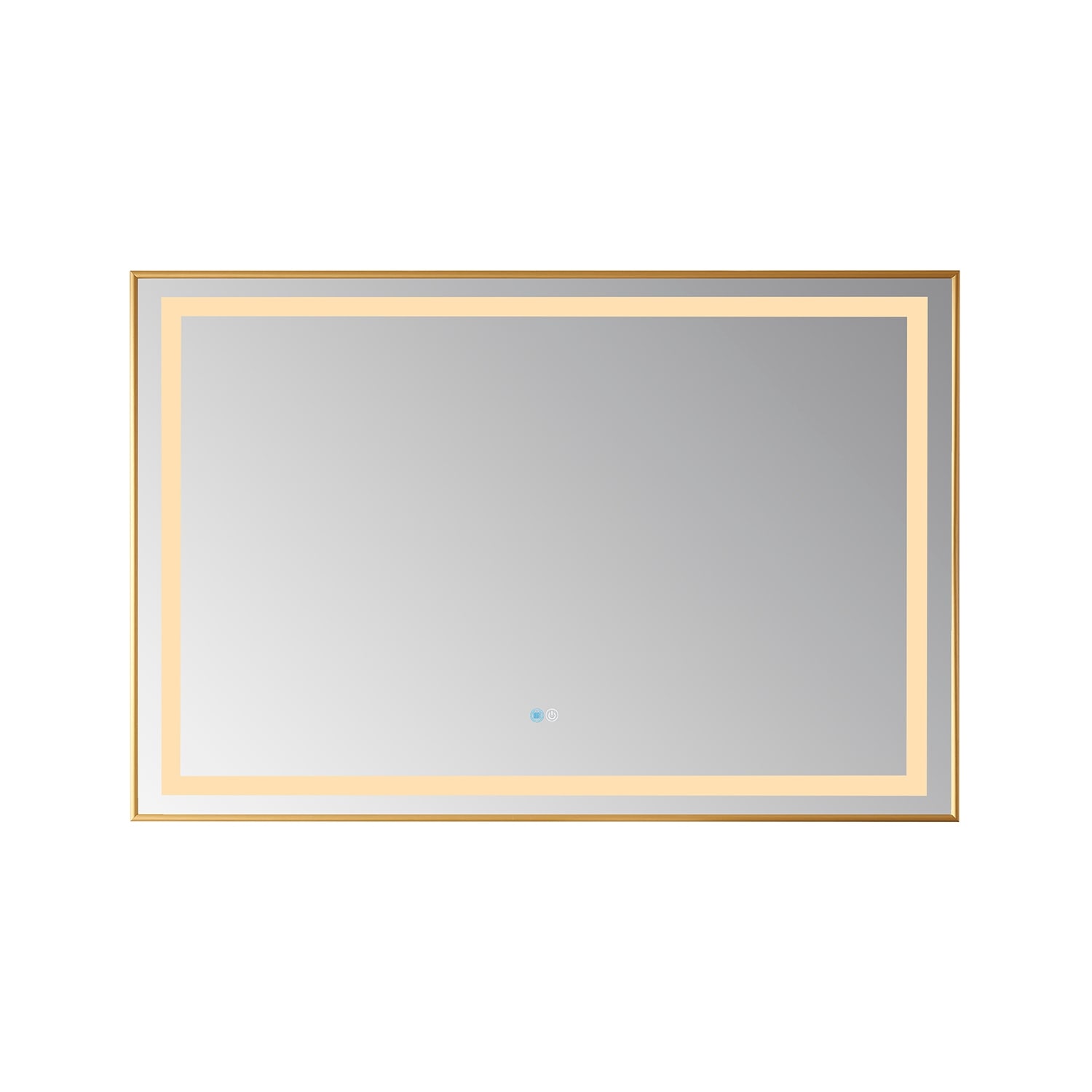 Vinnova 36" Rectangular LED Lighted Accent Bathroom / Vanity Wall Mirror
