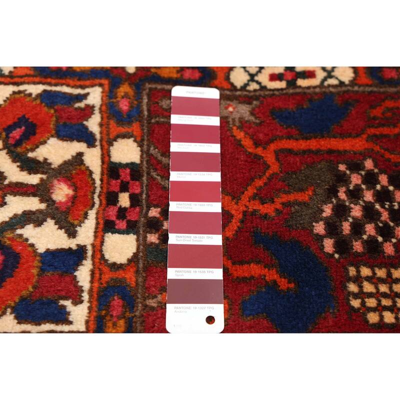 ECARPETGALLERY Hand-knotted Kayseri Vintage Red Wool Rug - 5'8 x 10'1