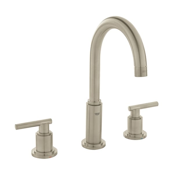 Grohe 20 069 A Atrio 1.2 GPM Widespread Bathroom Faucet with SilkMove and WaterCare Technologies