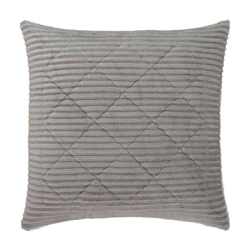 J. Queen New York Everett Euro Sham - Grey