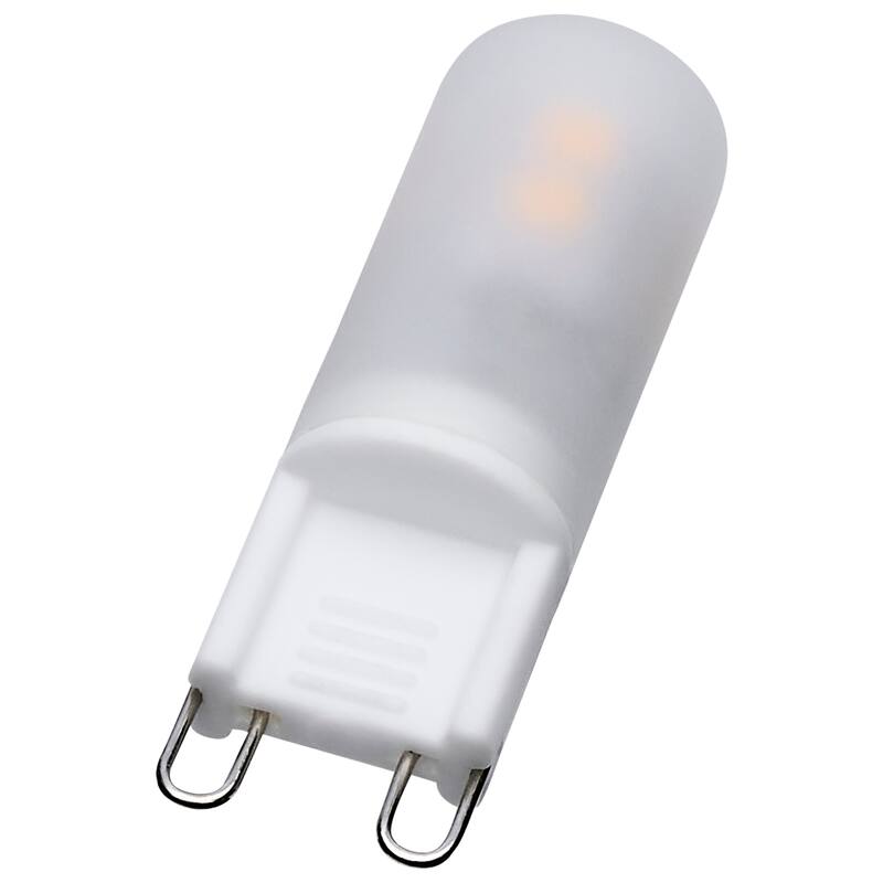 2 Watt T4 LED Frost Finish G9 Base 3000K 120 Volt - Frost