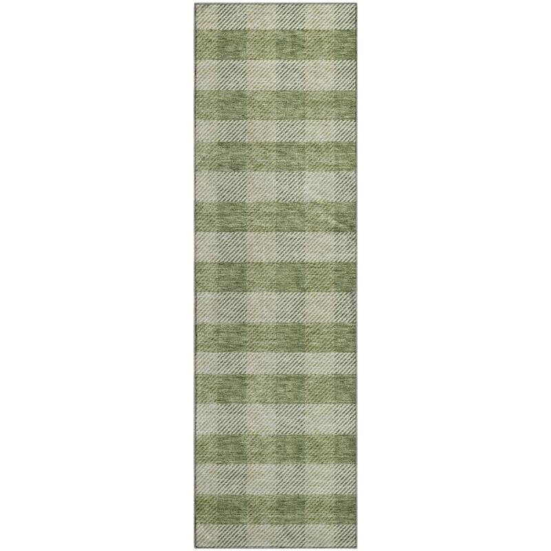 Premium Washable Super Soft Plaid Mayfield Rug