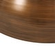 preview thumbnail 19 of 18, Christopher Knight Home Metal Hammered Coffee Table with Hourglass Design and Antique Finish