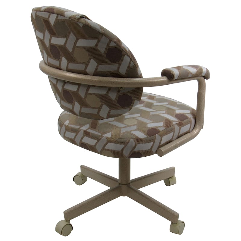 Swivel Tilt Kitchen Chair with Wheels M-70 Casters - N/A