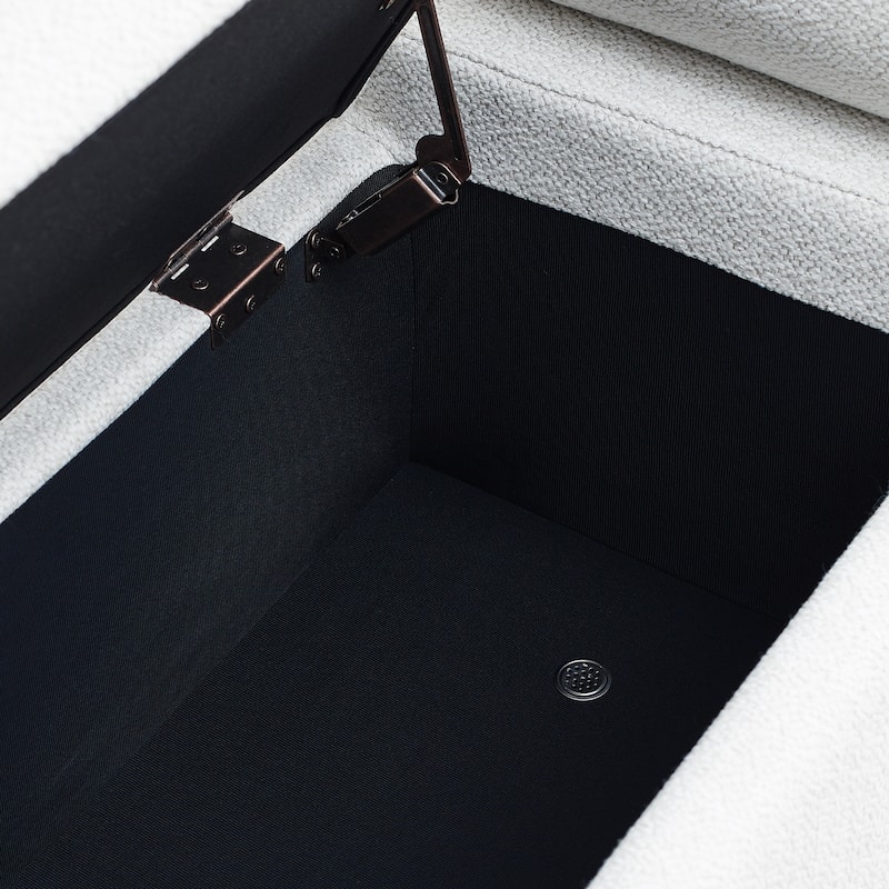 Elegant Upholstered Velvet Storage Bench