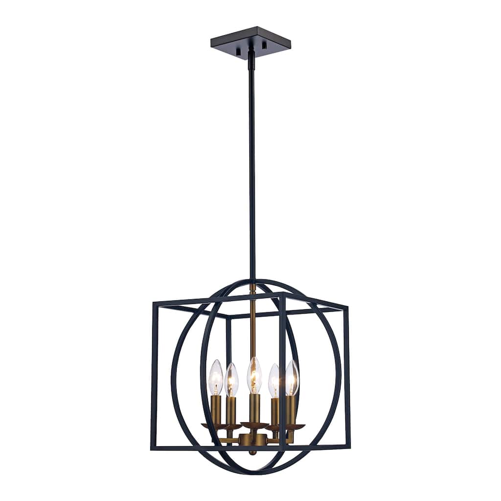 Trans Globe Tioga 5 Light Chandelier Chandelier