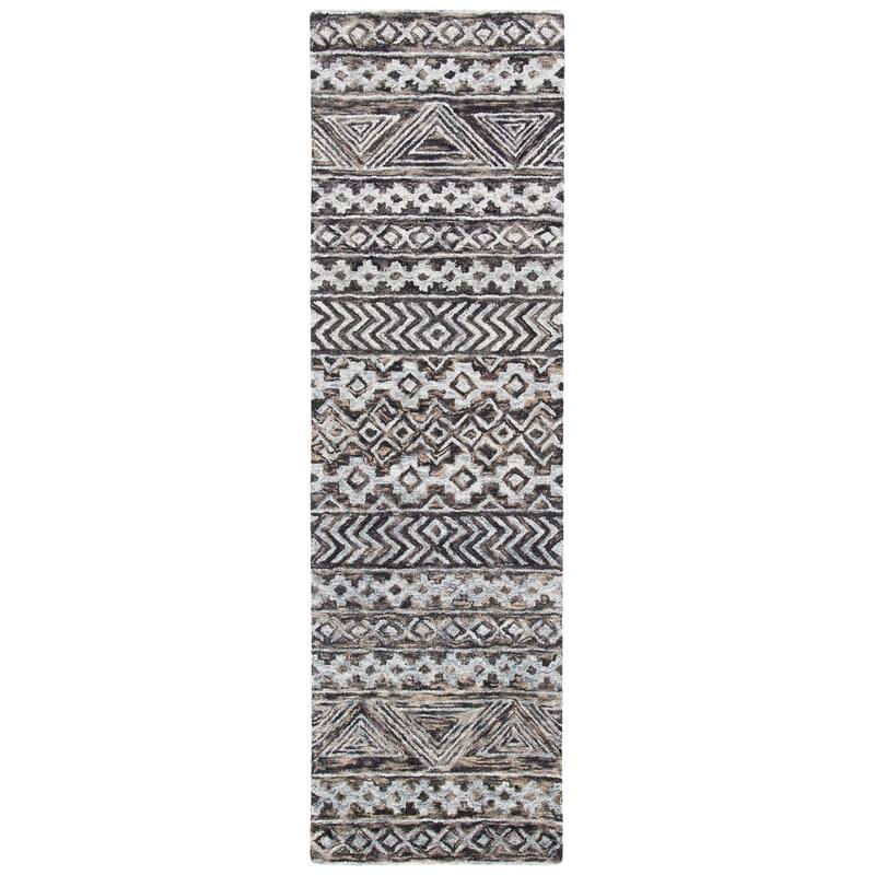 SAFAVIEH Handmade Abstract Branislava Modern Moroccan Wool Rug