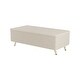 preview thumbnail 20 of 20, Queen Bed with Pink Corduroy and Storage Ottoman
