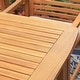 preview thumbnail 35 of 39, MAISON ARTS Outdoor 7/9-Piece Solid Acacia Wood Dining Set, Expandable Dining Table and 6/8 Wood Dining Chairs