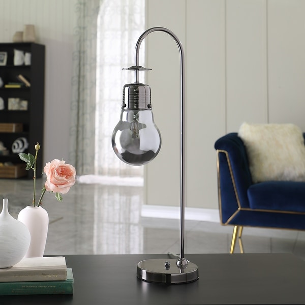 Brushed chrome desk lamp on sale