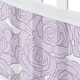 preview thumbnail 5 of 4, Sweet Jojo Designs + BreathableBaby Breathable Mesh Crib Liner Lavender Purple Floral Rose Girl Boho Shabby Chic