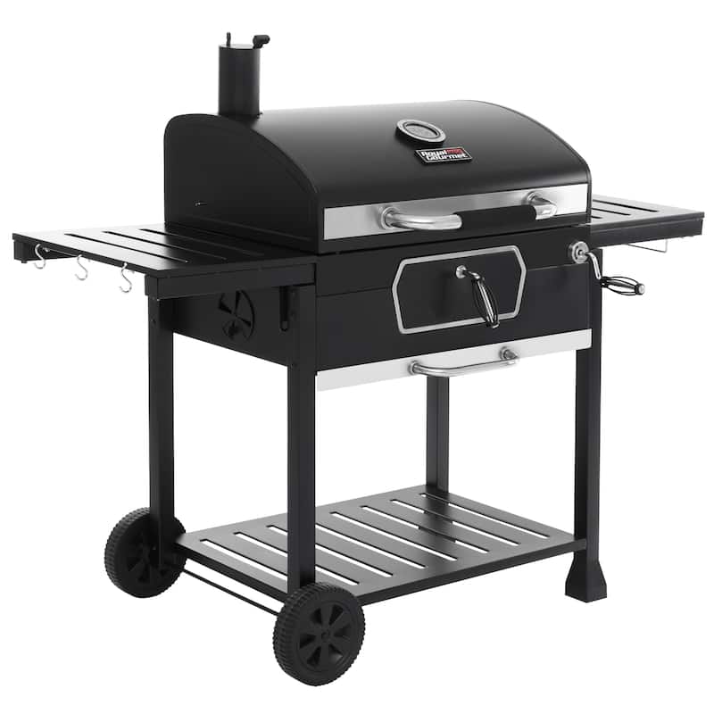 Royal Gourmet CD2030AN Deluxe 30-Inch Charcoal Grill, Black