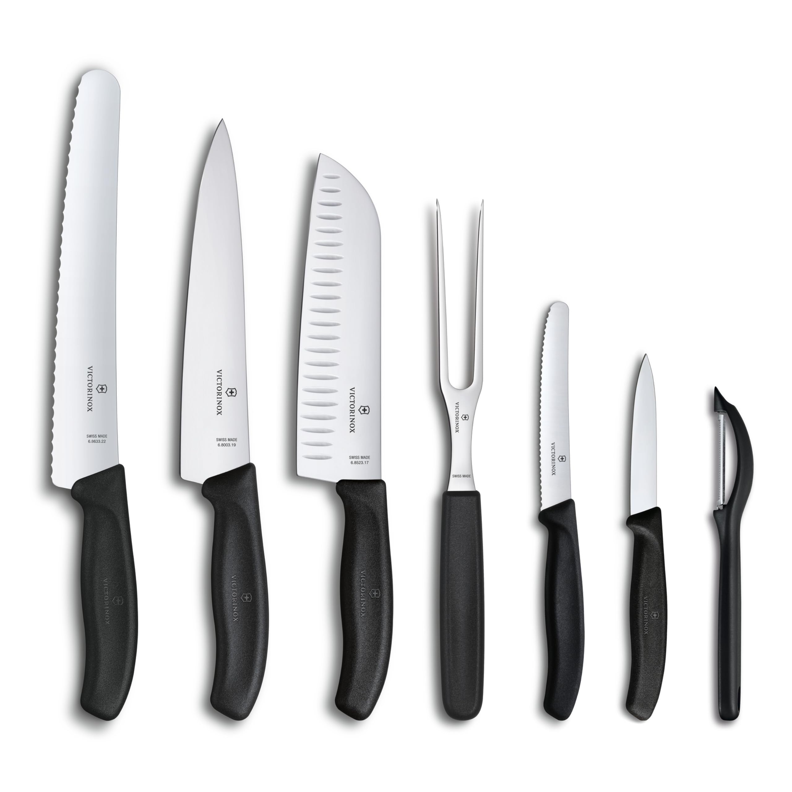 Victorinox Swiss Classic 7-Piece Knife Set Black