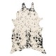 preview thumbnail 23 of 30, Nuloom Iraida Contemporary Faux Cowhide Area Rug