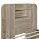 preview thumbnail 10 of 27, Platform Bed Frame with Drawers and Light Strip