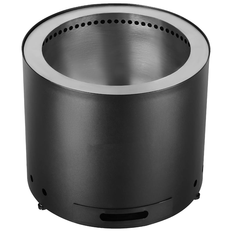 Stainless Steel Smokeless Fire Pit for Patio, Wood Stove