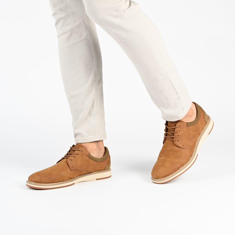 Vance Mens Hodges Plain Toe Hybrid Dress Shoe