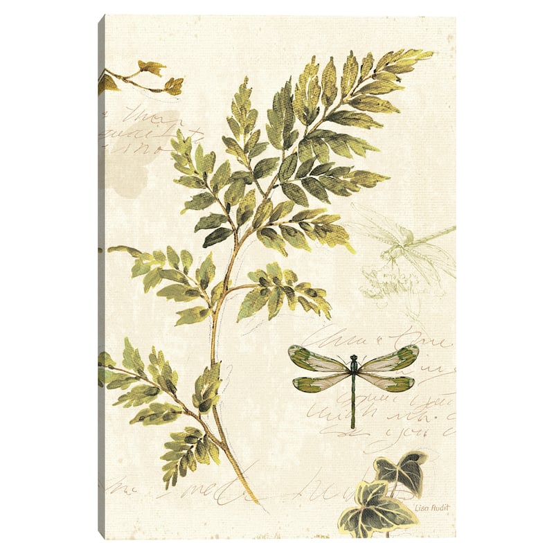 Ivies and Ferns III by Lisa Audit Canvas Art Print
