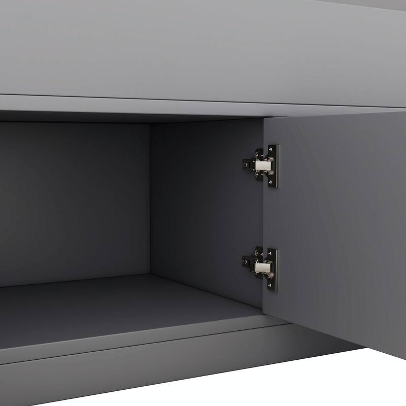 Captain Platform Bed Frame with Storage Bookcases, Shelves & Four Drawers