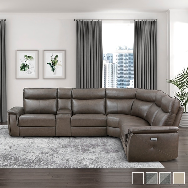 Modular reclining shop sectional sofa