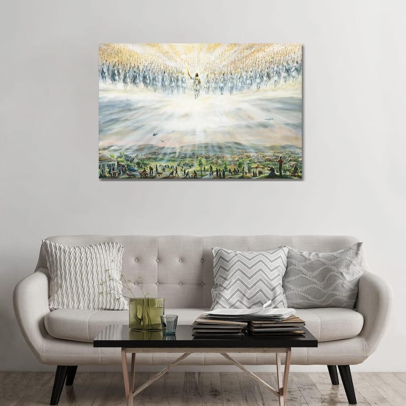 iCanvas "Jesus Returns" by Melani Pyke Canvas Print - 32x48x1.5