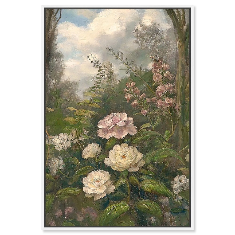 Woodland Bloom Canvas by Art Remedy