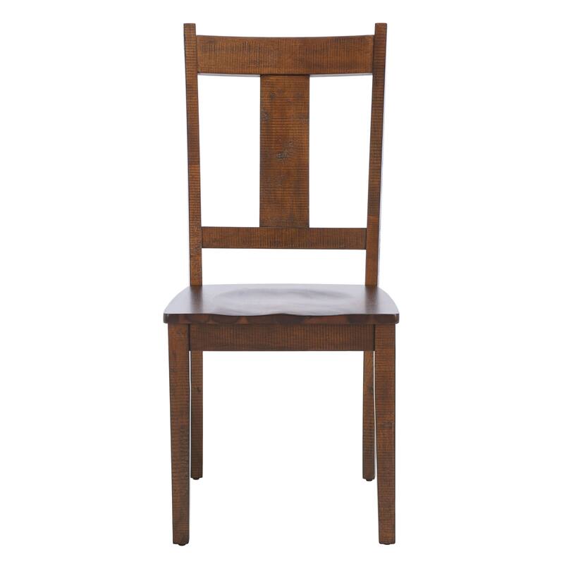 SAFAVIEH Mira Rustic Cafe Dining Chair - 18" W x 22" L x 40" H - 18Wx22Dx40H