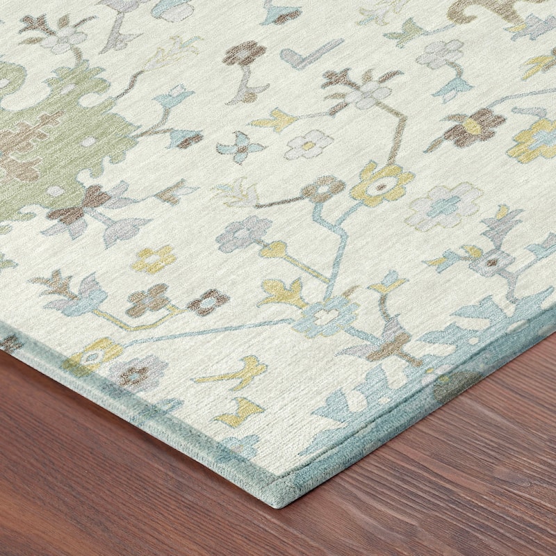 Machine Washable Indoor/ Outdoor Global Dillon Chantille Rug