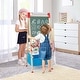 preview thumbnail 2 of 8, Costway 3-in-1 Kids Art Easel Double-Sided Wooden Adjustable Magnetic - See Details