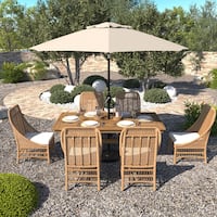 belham living 9-foot sunbrella deluxe-tilt aluminum patio umbrella 9ft Auto Tilt The user 9 ft Sunbrella Patio Umbrellas