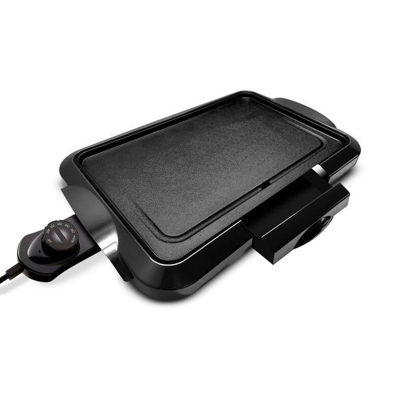 Lumme Electric Griddle with Removable Temperature Control, Immersible