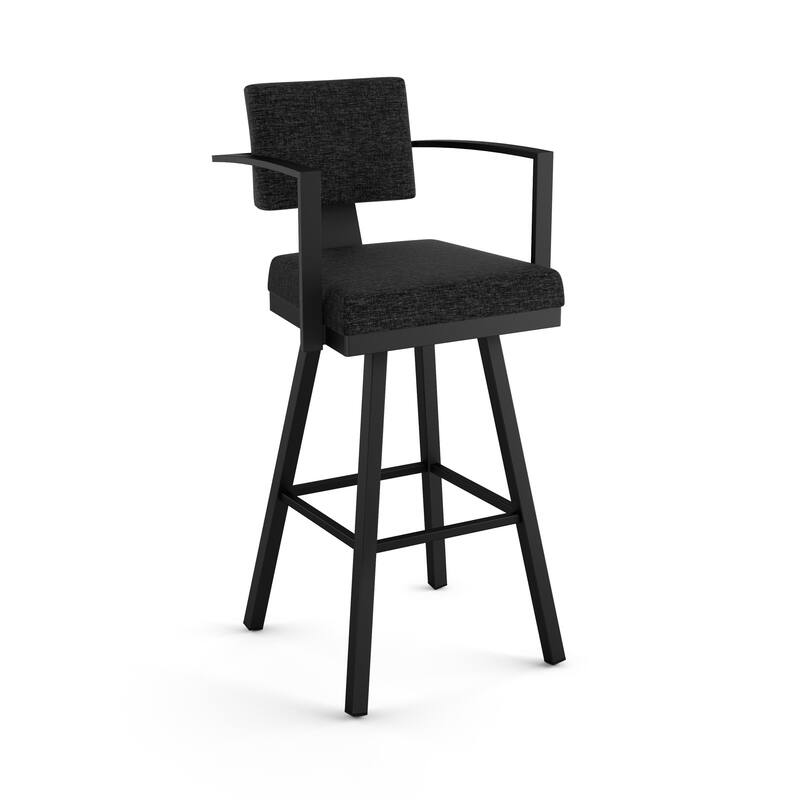 Amisco Akers Swivel Bar Stool