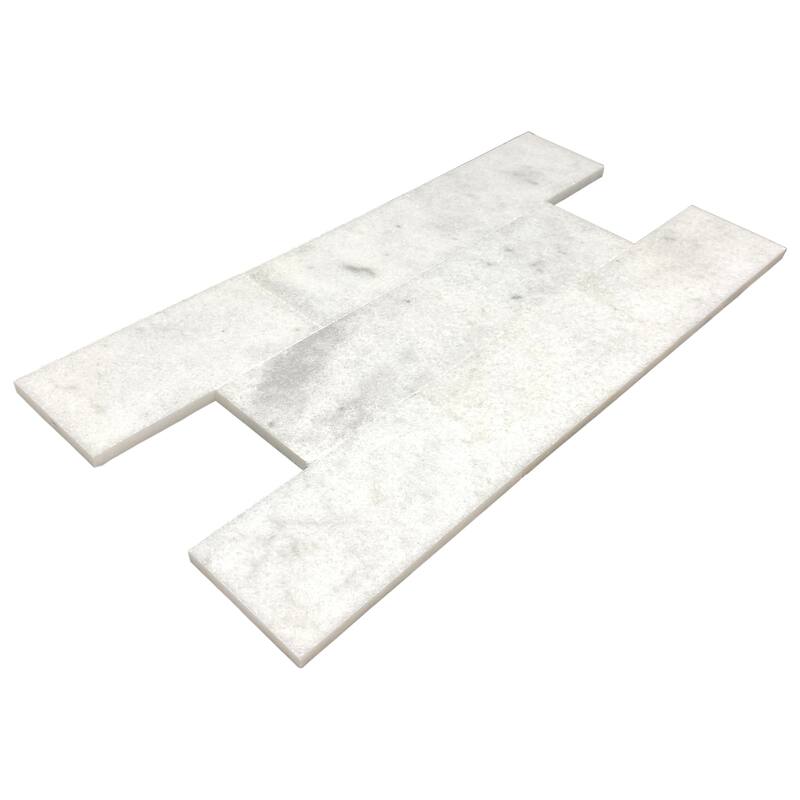 Pale Gray Marble 3" x 6" Honed Tile