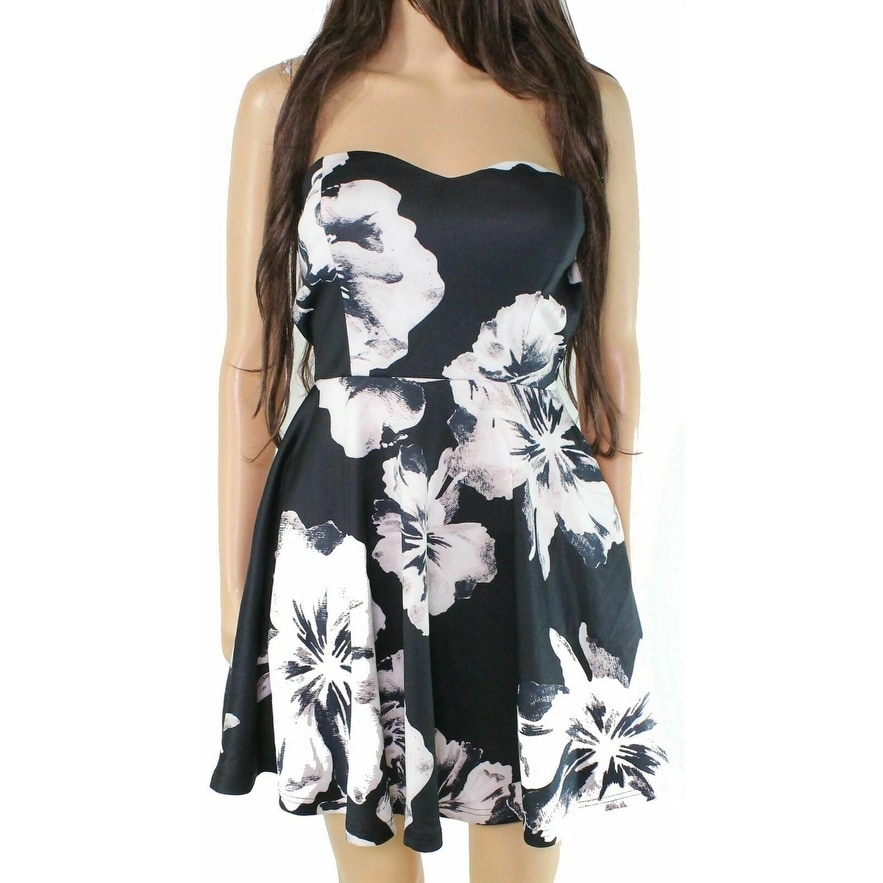 large flower print dress