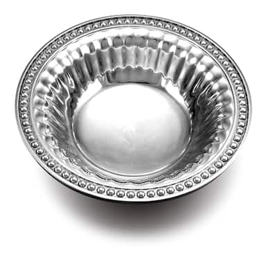 Wilton Armetale Flutes Pearls Snack Bowl