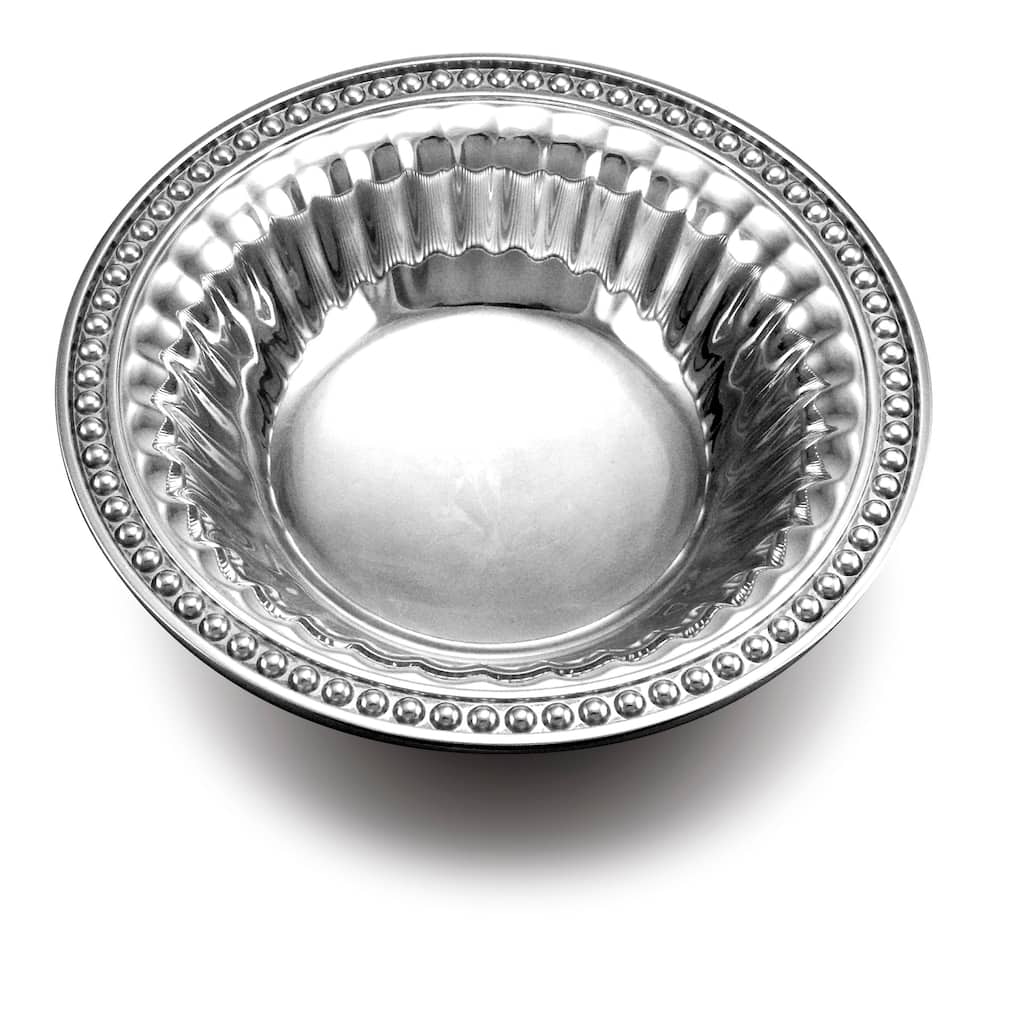 Wilton Armetale Flutes Pearls Snack Bowl