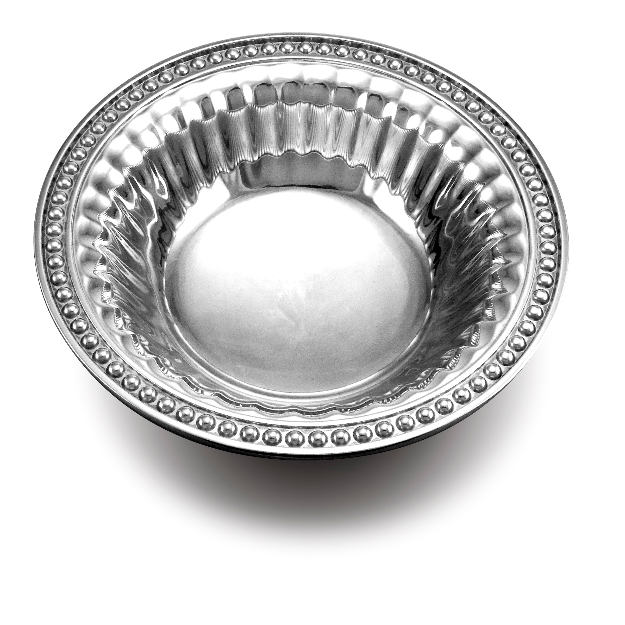Wilton Armetale Flutes Pearls Snack Bowl