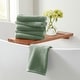 preview thumbnail 104 of 174, Linery & Co. Luxury Cotton Textured Bath Towel. Hand Towel (Pack of 6) - Eucalyptus